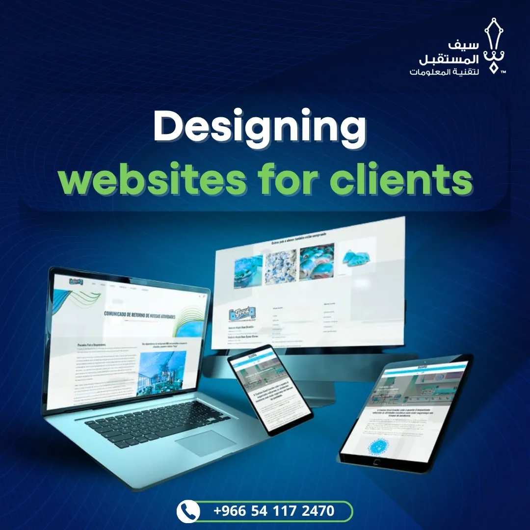 designing websites for clients